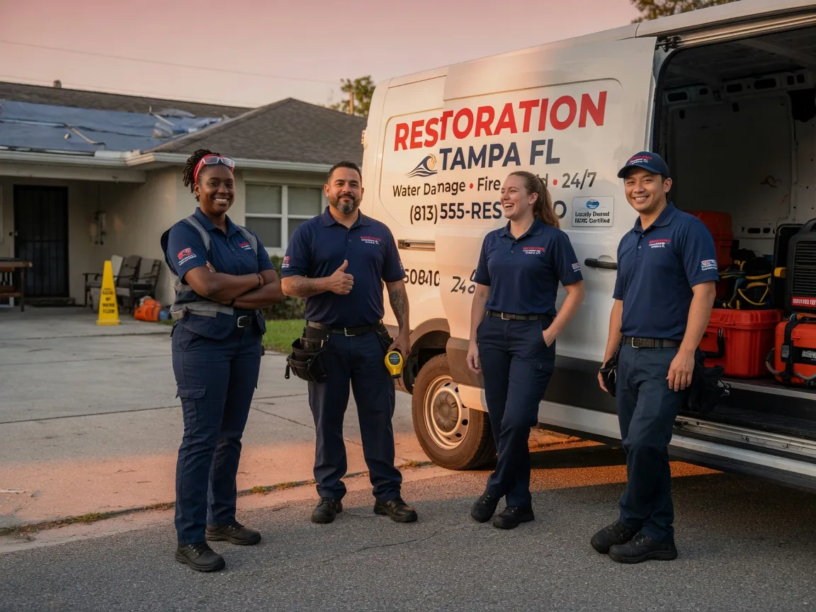 Water Damage Restoration company in Tiffin, OH